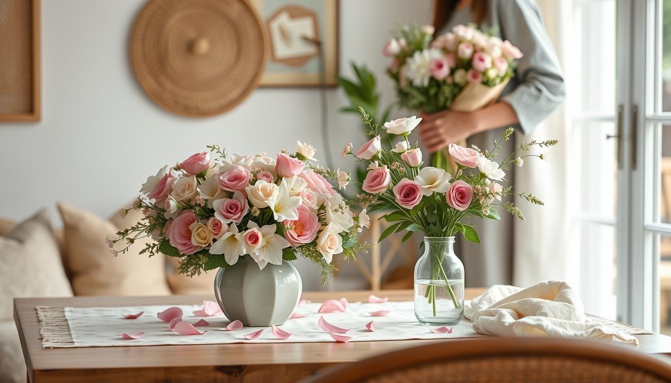Flower care and styling tips
